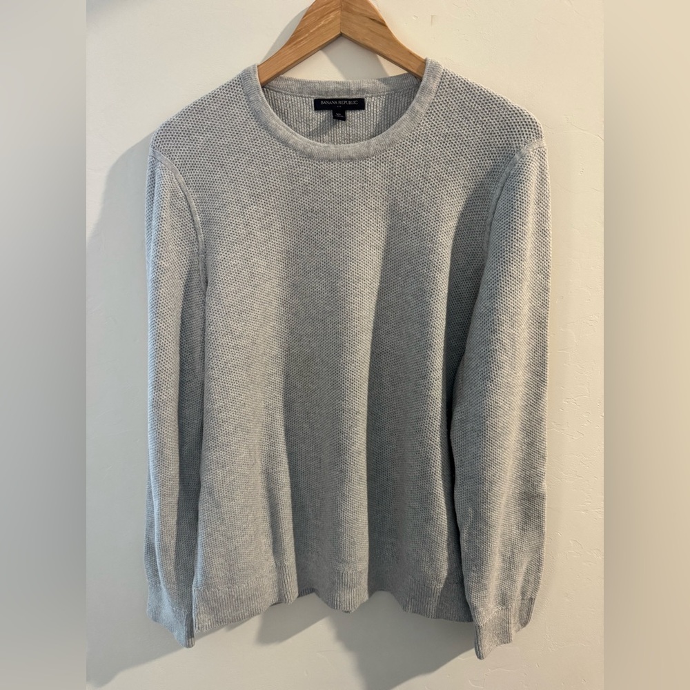 Banana Republic Textured Crewneck Sweater